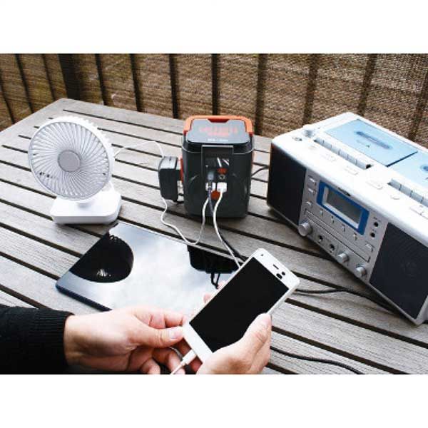 簡単ポータブル電源 ソーラーパネルセット