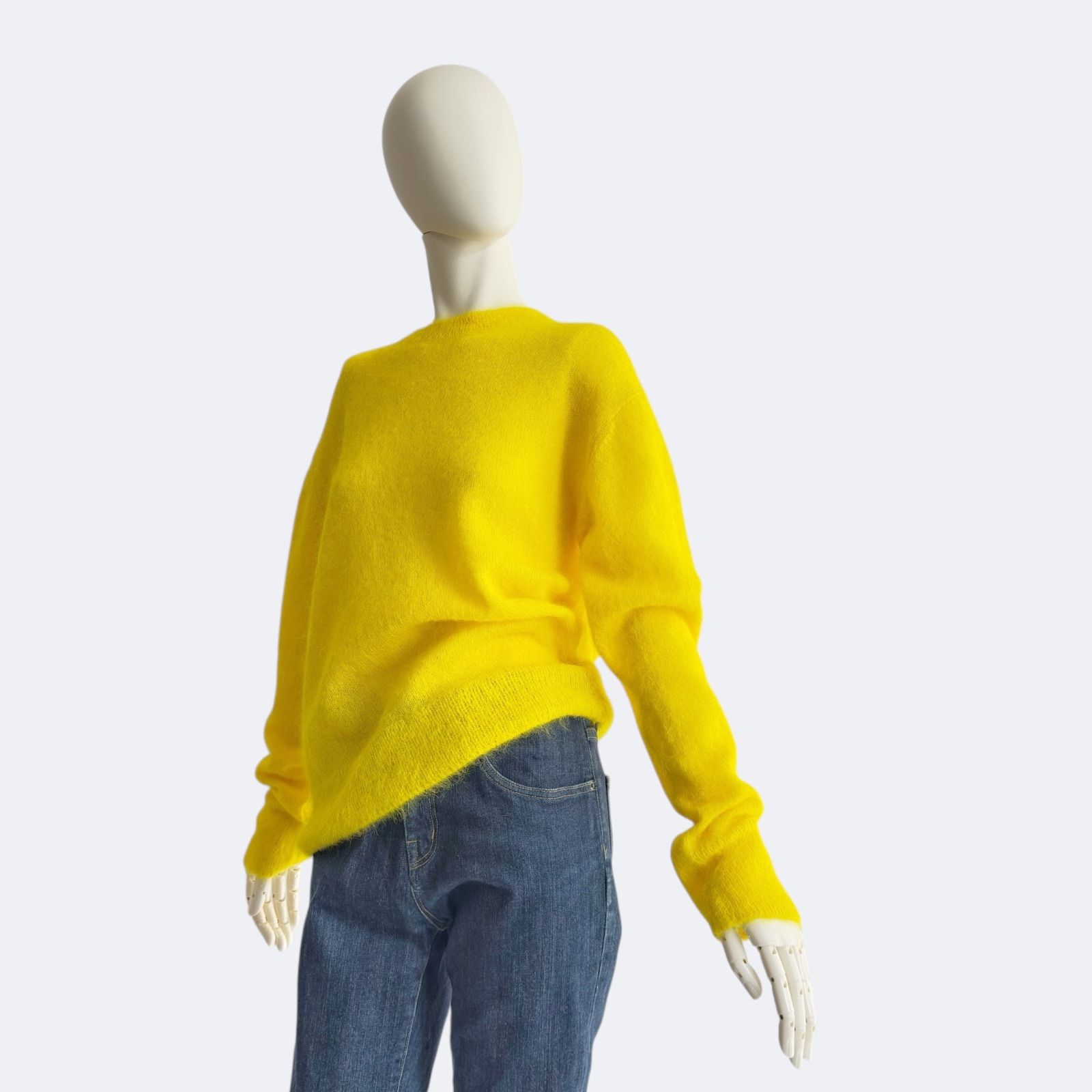 ebure × Ron Herman ニット イエロー レディース セーター ebure × Ron Herman ニット イエロー レディース セーター