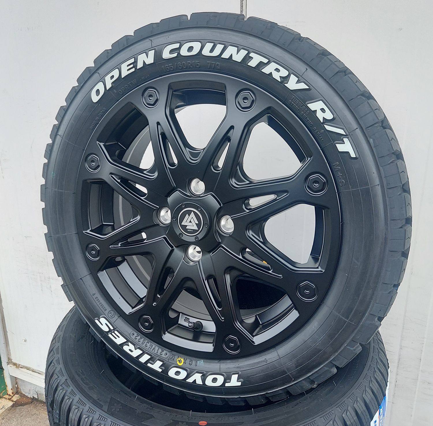 軽トラ インチUP 165/60R15 TOYO 20121年製 9分山 - その他