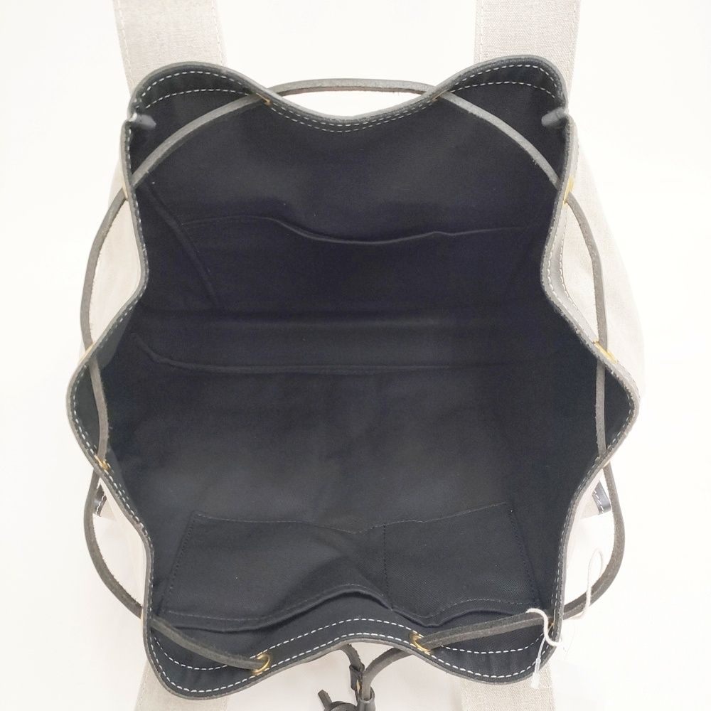 # MARINE DAY 新品 HUNTER 定価29700円 巾着 トートバッグ グレージュ レディース マリンデイ【中古】5-0813G◎ MARINE DAY 新品 HUNTER 定価29700円 巾着 トートバッグ グレージュ