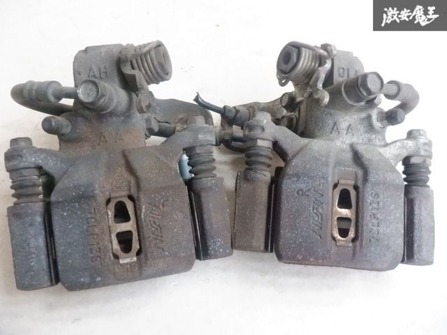 ホンダ純正 GE8 フィット RS リア ブレーキ 片押し キャリパー 左右 フィットRS(GE8)後期、アクレブレーキパッドへ交換