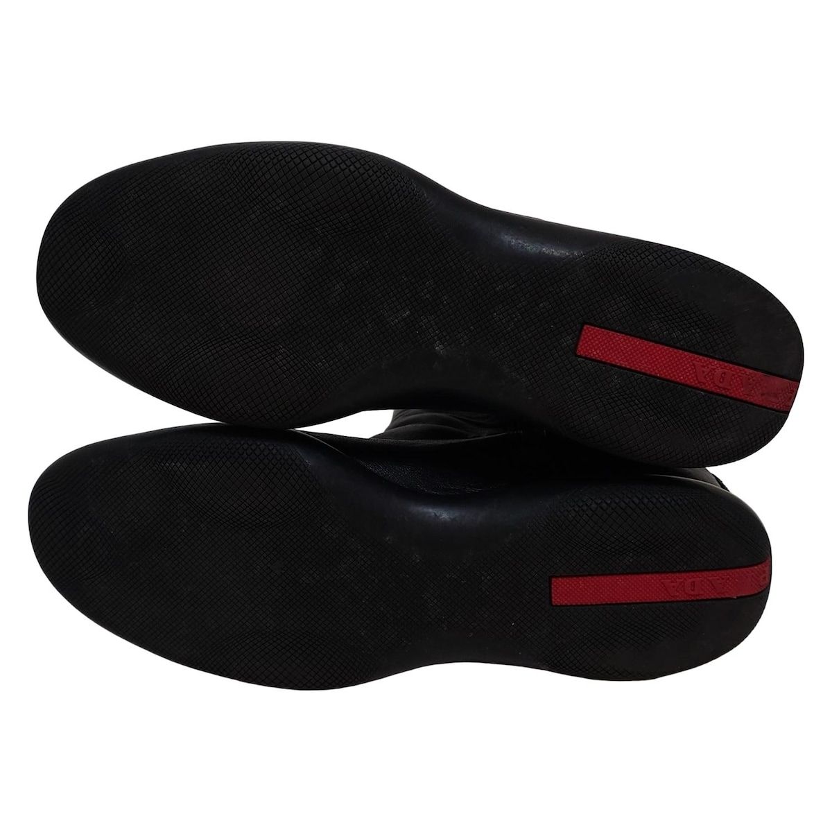 PRADA SPORT プラダスポーツ ショートブーツ 36 レディース - 黒 レザー KIN-KAAI_COM