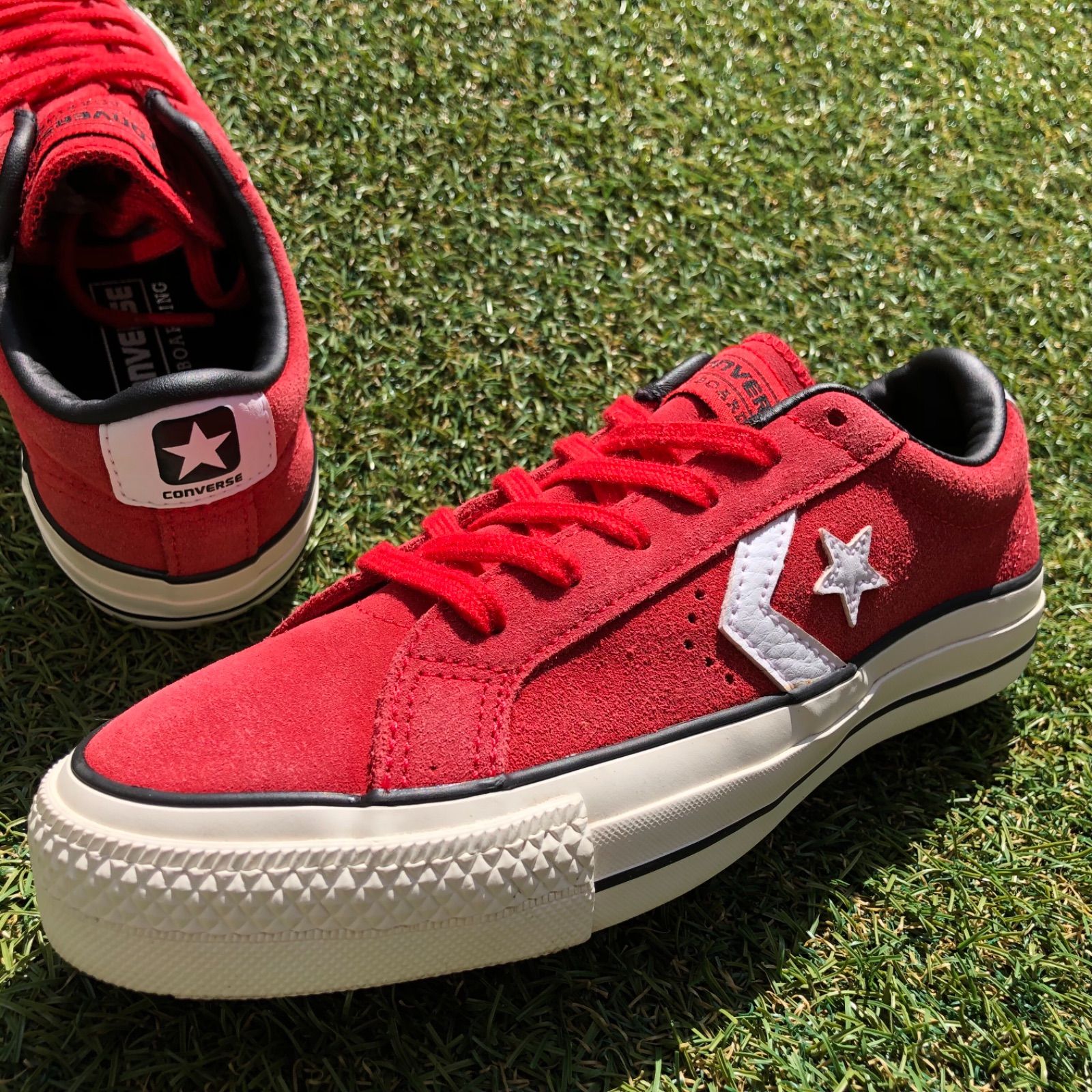 美品23 converse プロライドSK OX＋ コンバース E290 - Re:shoe - メルカリ