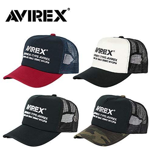 アビレックス メッシュキャップ メンズ 帽子 LOGO AVIREX