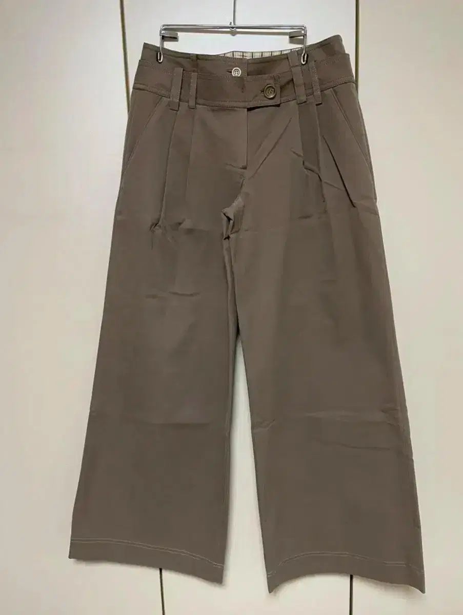 itMICHAA ミシャ ワイド ダブル ウエスト ズボン 64cm ウエスト