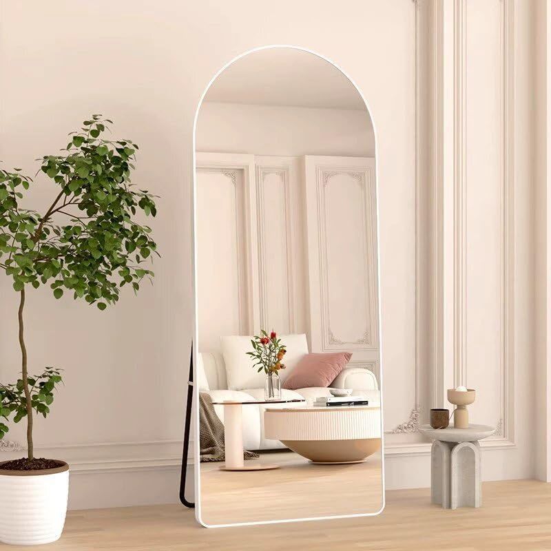姿見鏡 全身鏡 ミラー スタンドミラー 壁掛け アーチ 角丸 ノンフレーム 姿見鏡 全身鏡 ミラー スタンドミラー 壁掛け アーチ 角丸 ノン