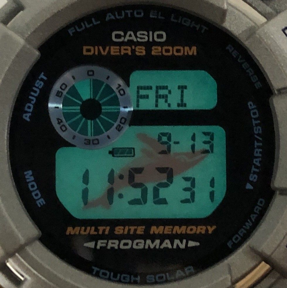 G-SHOCK ジーショック GW-200K-2 FROGMAN イルクジ2001 フロッグマン  