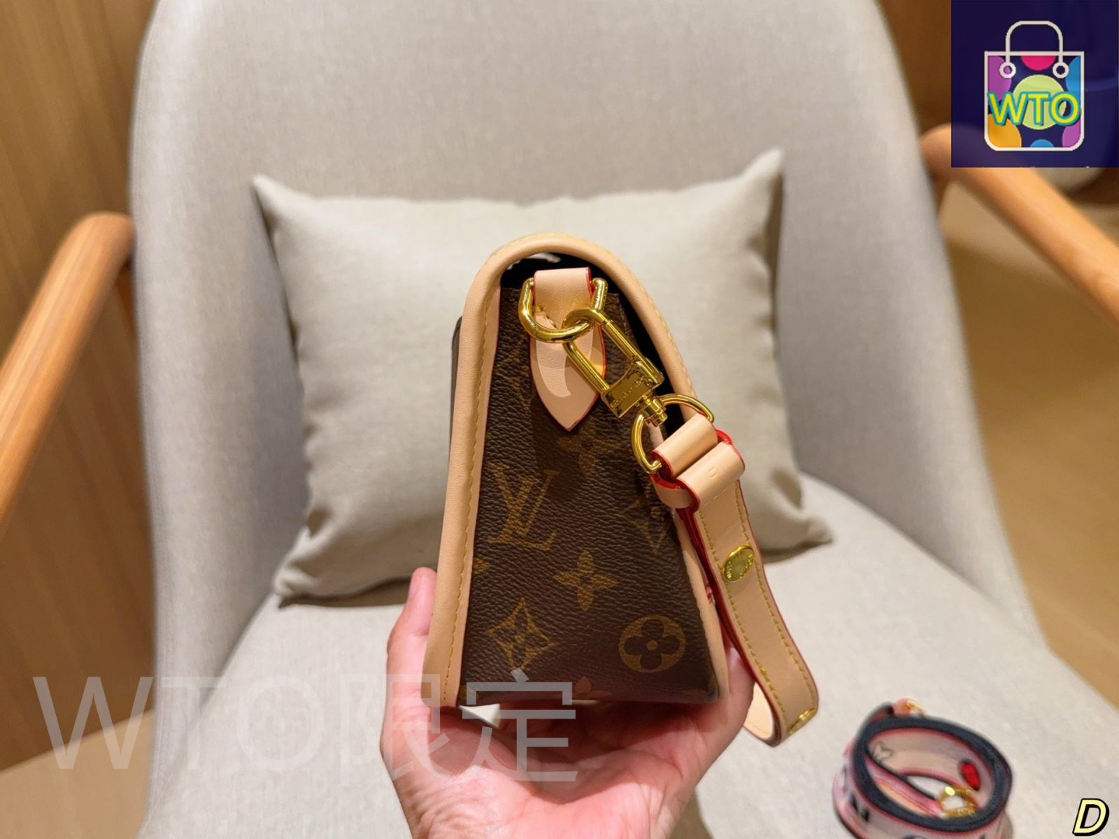 ルイヴィトン モノグラム バケット用 ポーチ LOUIS VUITTON - ⛄️極美品⛄️ルイヴィトン モノグラム がま口
