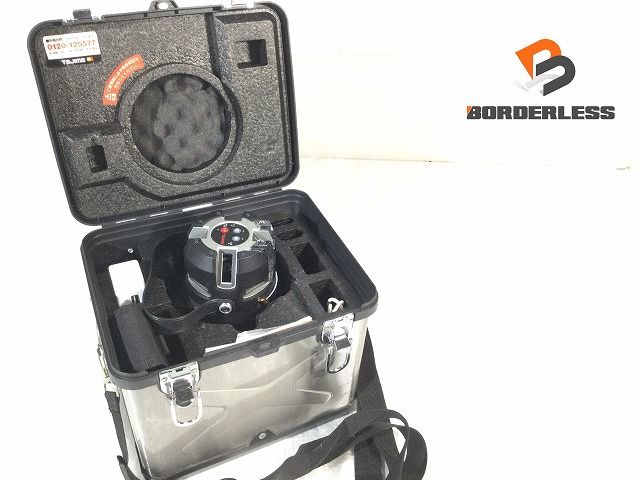 TAJIMA タジマ ブルーグリーンレーザー墨出し器 ZEROBLSN-KJC 受光器 バッテリ1個 ケース付 ZERO BLUE NAVI センサーKJC