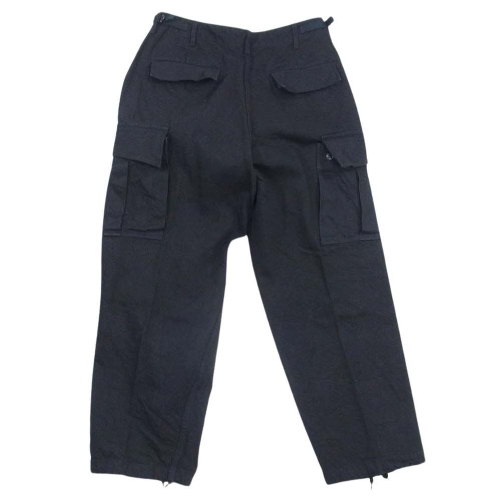 COMOLI コモリ 23SS X01-03012 B.D.U ミリタリー デニム パンツ