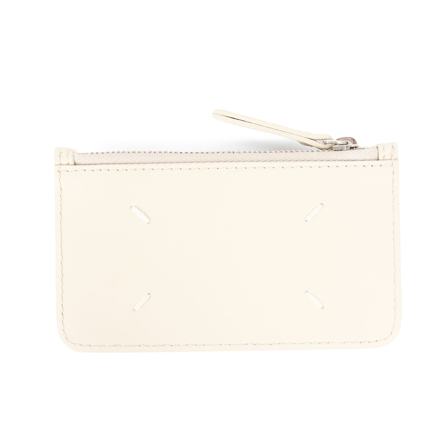 Maison Margiela メゾン マルジェラ レザー フラグメントケース | カードケース | スノーベージュ T2003 | イタリア製 | ブランド ファッション アイテム 小物 メンズ