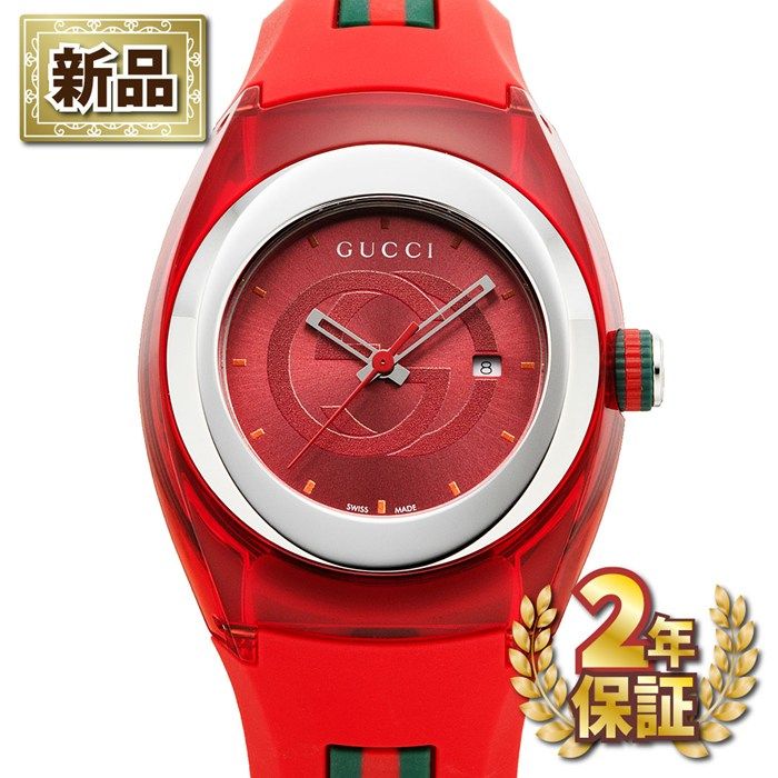 グッチ GUCCI 腕時計 シンク YA137303 インターロッキングG サンレイ 