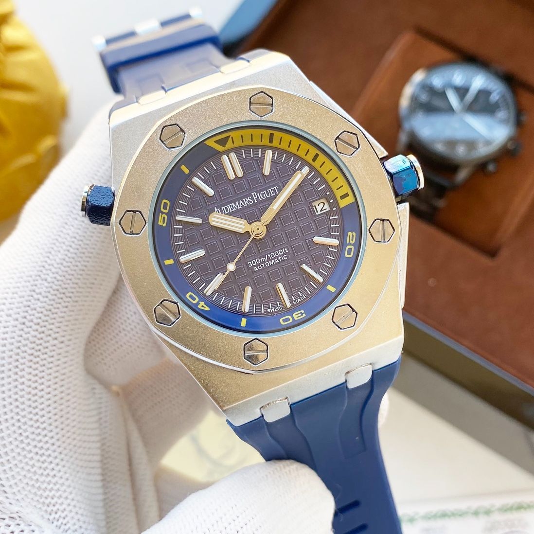 今日 Audemars Piguet オデマー?ピゲ 15710ST.OO.A002CA.01 ロイヤルオーク オフショア メンズ ハイパフォーマンス 腕時計-WTO輸入1