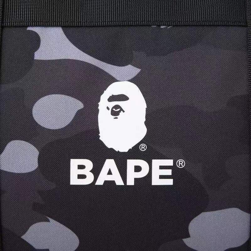 BAPE◇A BATHING APE／◇ブラックダッフルバッグ◇付録品ノベルティ 