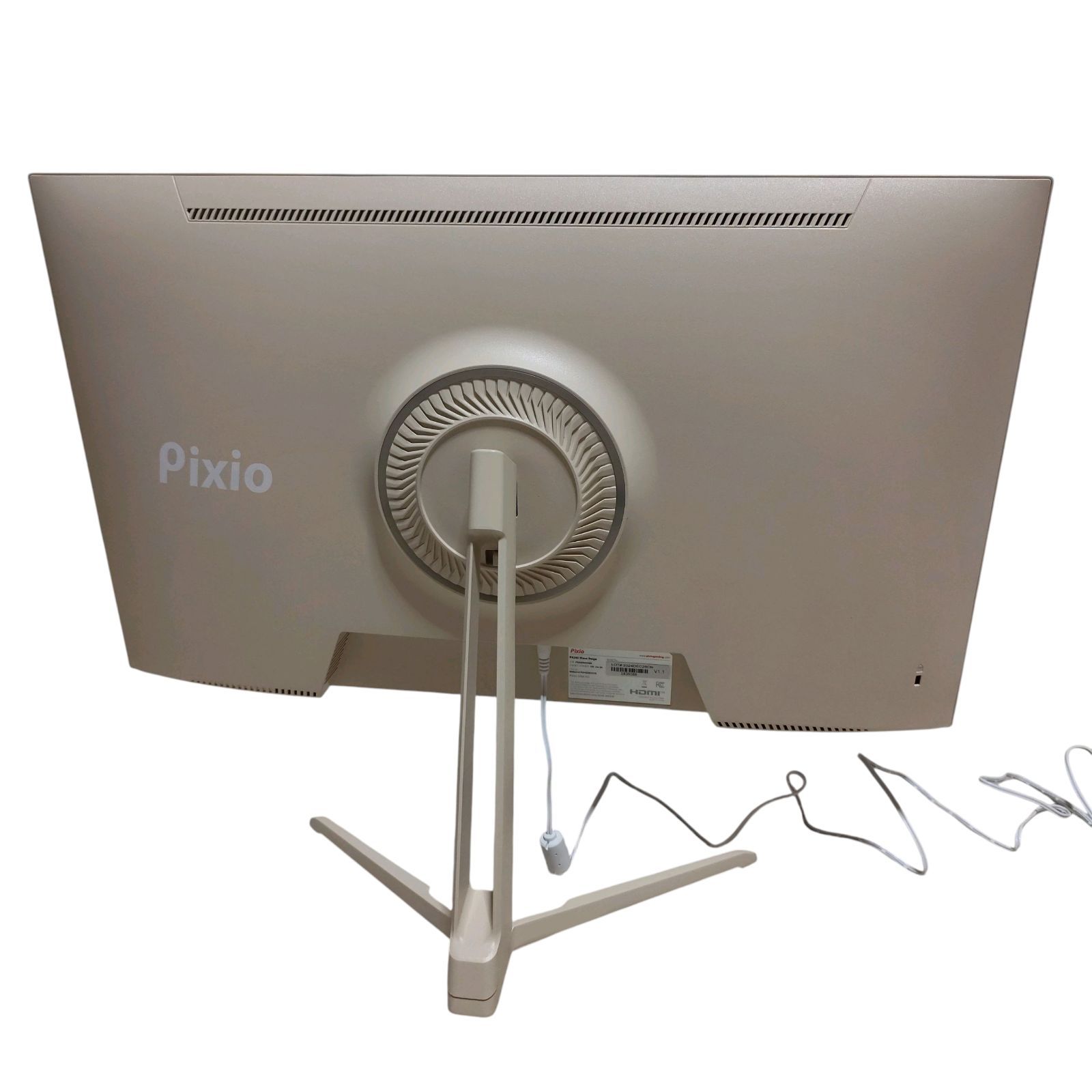 管理番号2343】Pixio PX248 Wave Beige ゲーミングモニター ベージュ