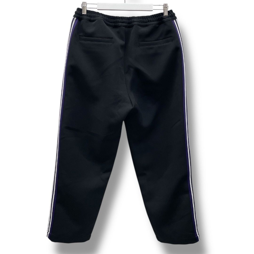 ALWAYS OUT OF STOCK オールウェイズアウトオブストック SIDE PATCH TRACK PANTS トラックパンツ HA- 黒 紫 ブラック パープル Lサイズ メンズ 秋 冬 ゴーゴー No.1235