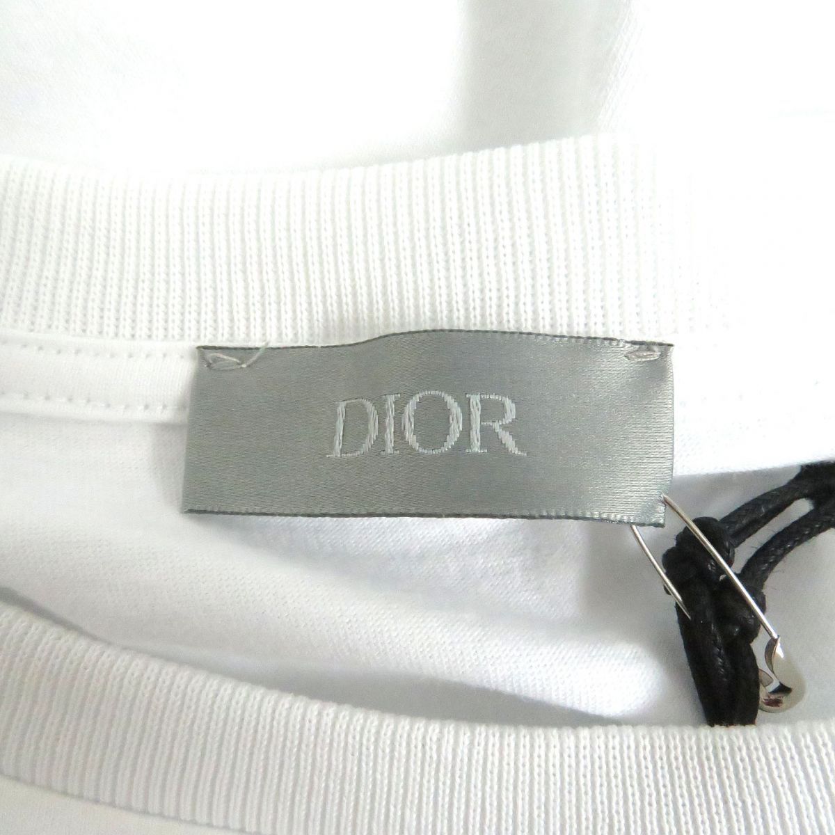 DIOR ディオール 19SS×KAWS BEE カウズ ビー刺繍 半袖シャツ ホワイト 923C520W6080