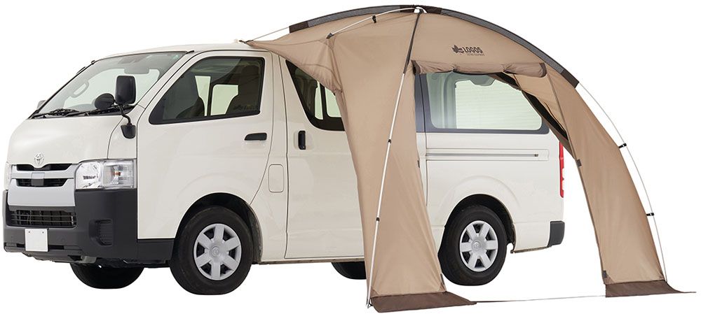 ロゴス LOGOS アウトドア Tradcanvas ハイタイプカーサイドオーニング