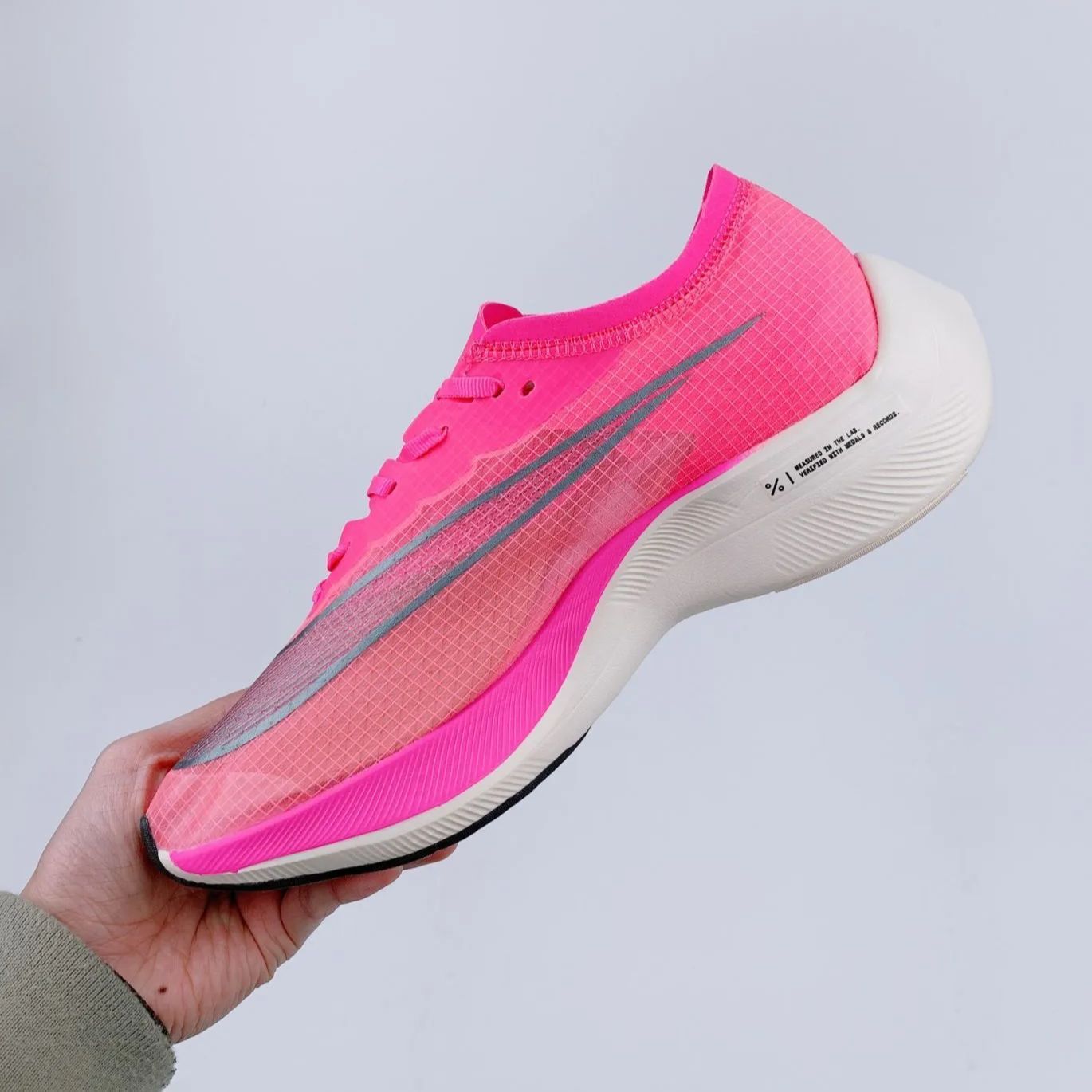 新品 NIKE ZOOMX VAPORFLY NEXT％ AO4568-600 ナイキ ズームエックス ヴェイパーフライ ネクスト% スニーカー ピンク －－Mercari