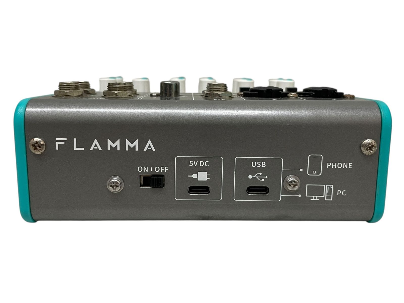 FLAMMA(フランマ) FM10 ポータブル オーディオミキサー 6チャンネル