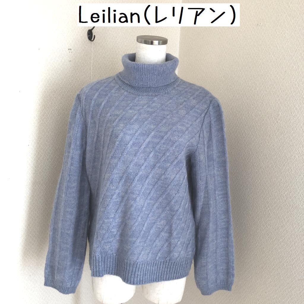 Leilian（レリアン） レディース ニット セーター タートルネック 
