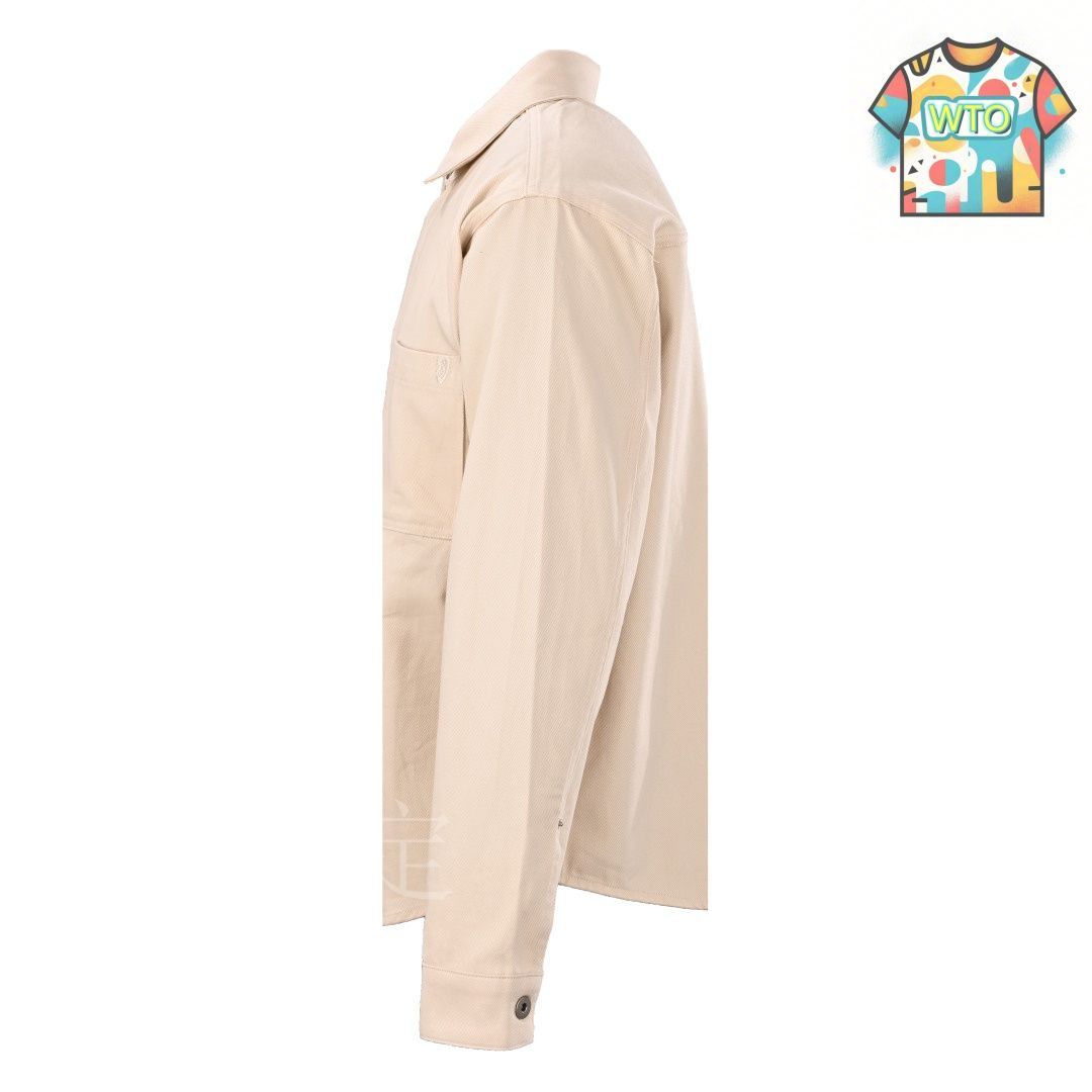 今日 BURBERRY BBR Shield Collar デニムシャツジャケット-2