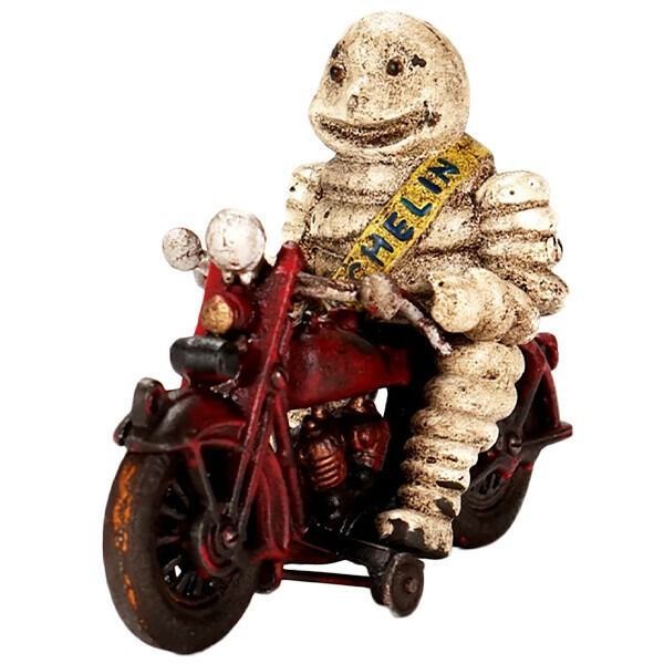 ミシュラン TIRE MAN ON CYCLE w SIDE CAR アメリカン雑貨