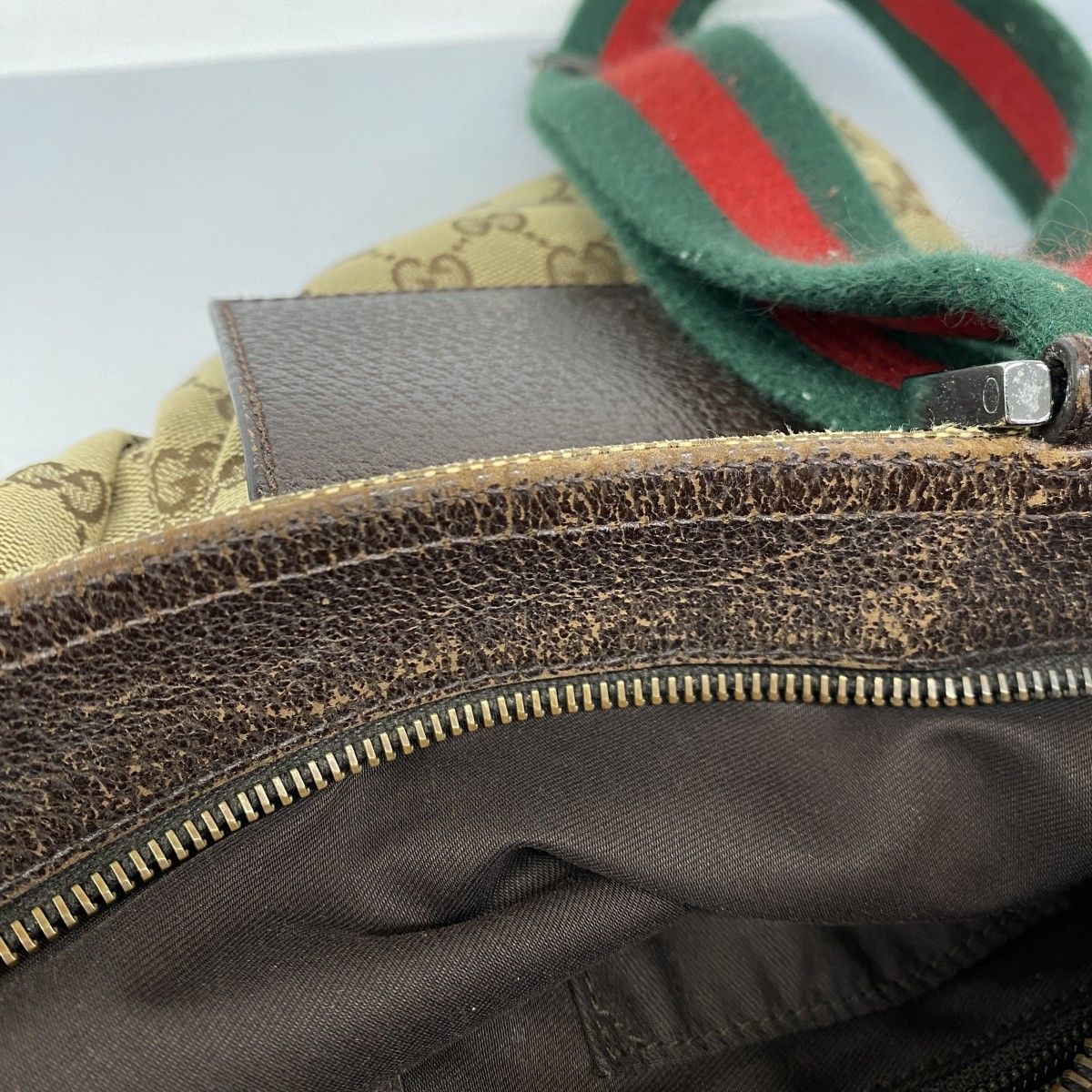 ★SALE【5fb1821】グッチ ショルダーバッグ GGキャンバス 169937 キャンバス ブラウン シルバー金具【中古】メンズ レディース ユニセックス ☆SALE【5fb1821】グッチ ショルダーバッグ GGキャンバス 169937