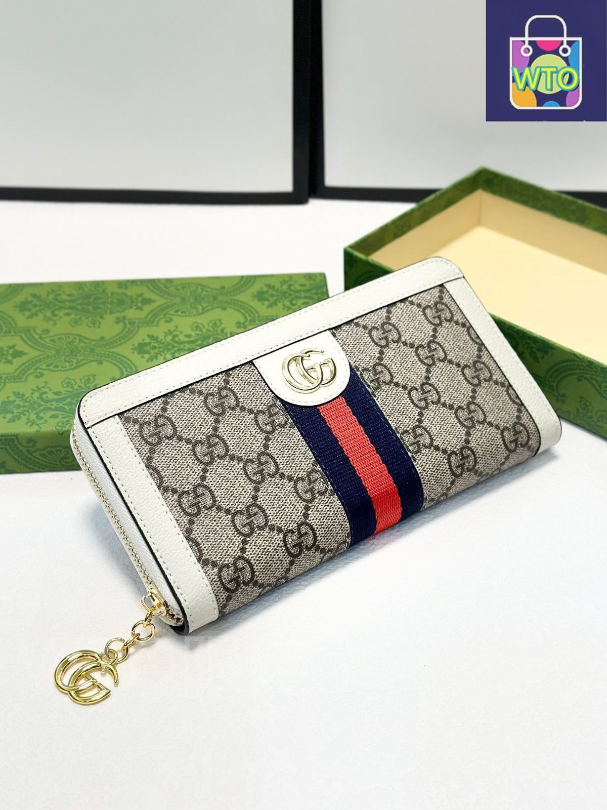 今日特価】Gucci グッチ 最新モデルショート財布 表裏頭層小牛皮
