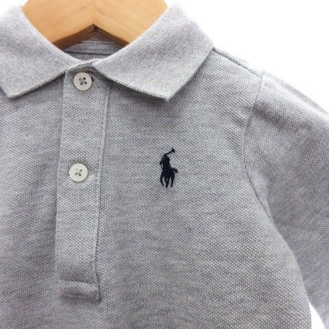 ラルフローレン RALPH LAUREN タグ付き ロンパース カバーオール ロゴ