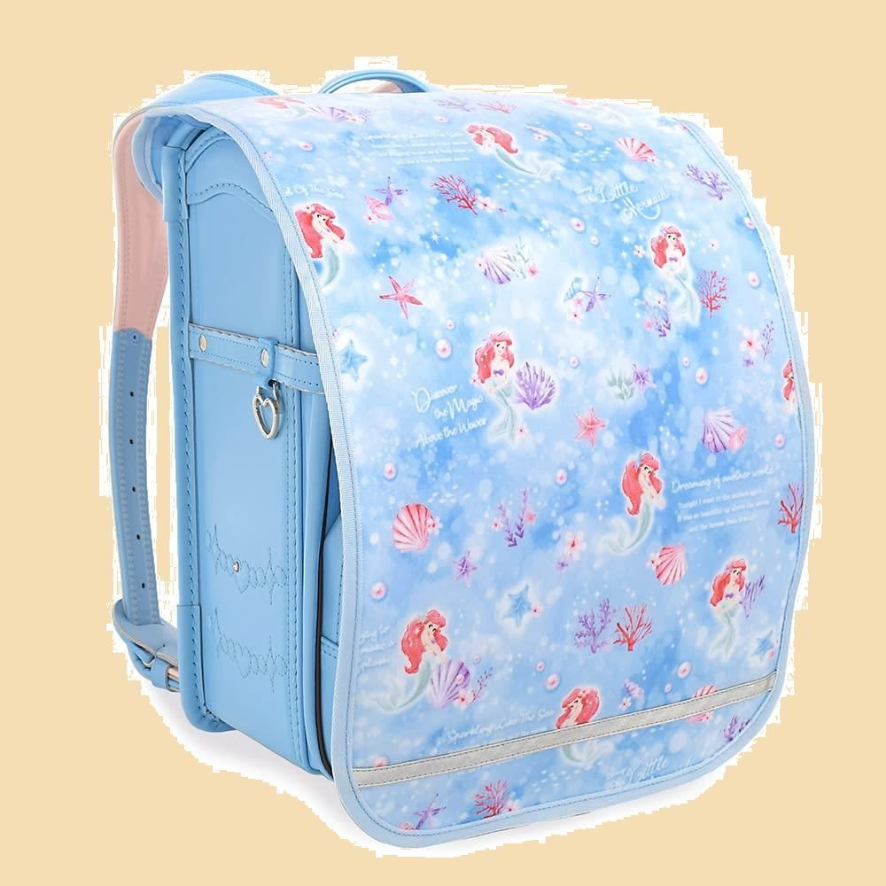 STYLE) ディズニー CANDY ランドセルカバー 女の子 雨 反射材付き 入学準備 安心 カラフルキャンディスタイル(COLORFUL 安全 入学祝い/Ariel/THE LITTLE MERMAID/アリエル/カラフルキャンディスタイル N4150