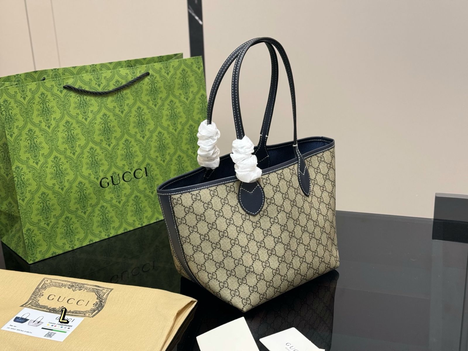 GUCCI☆DHL発送♪OPHIDIA トートバッグ☆772183 Gucci オフィディア トートバッグ L | ニュートラル | FARFETCH JP