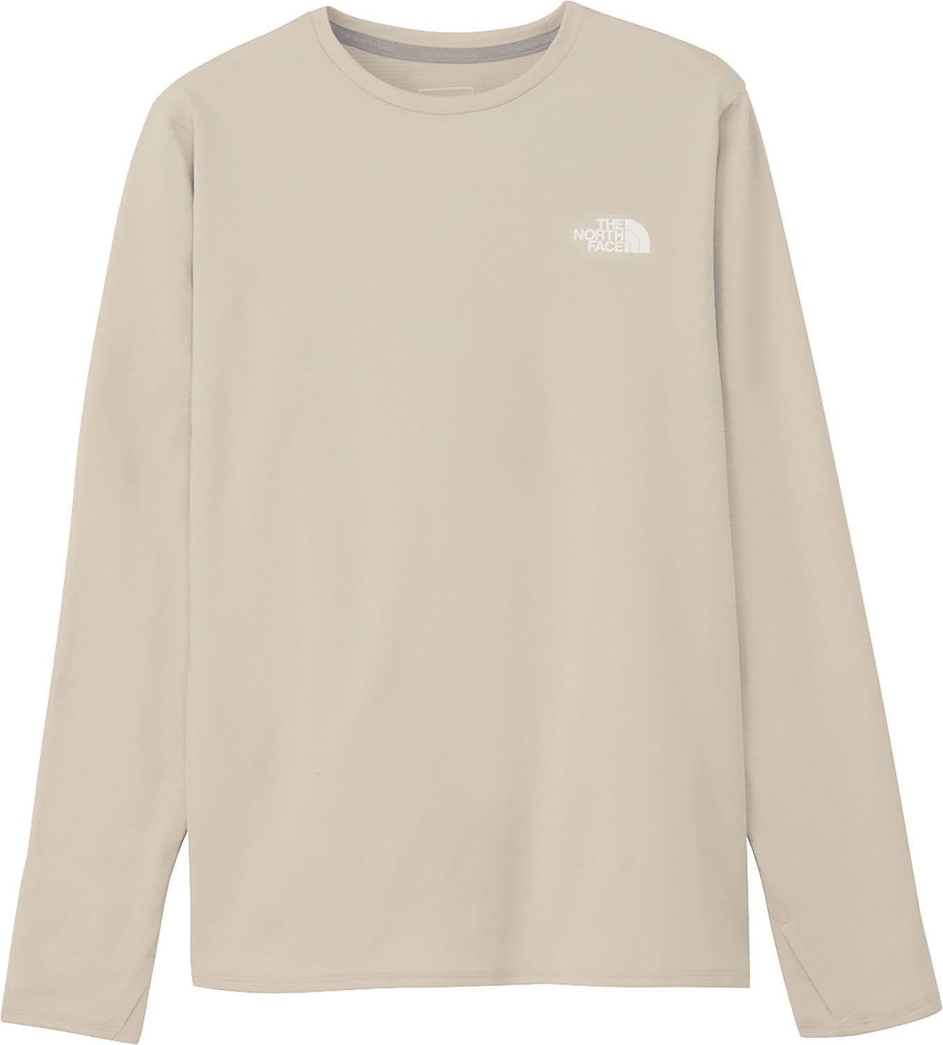 ザ ノース フェイス THE NORTH FACE アウトドア ロングスリーブエンデューロクルー レディース 長袖 Tシャツ ロンT カットソー ランニング 吸汗速乾 軽量 はっ水 ドライ 抗菌防臭 紫外線 UVカット NTW62 FI フォッシルアイボリー