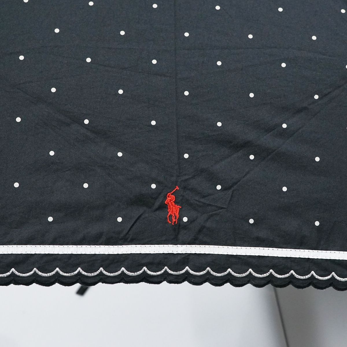 美品　ポロラルフローレン　ドット総柄　ポニー刺繍　日傘 Amazon | [ポロラルフローレン] POLO RALPH LAUREN ポニー
