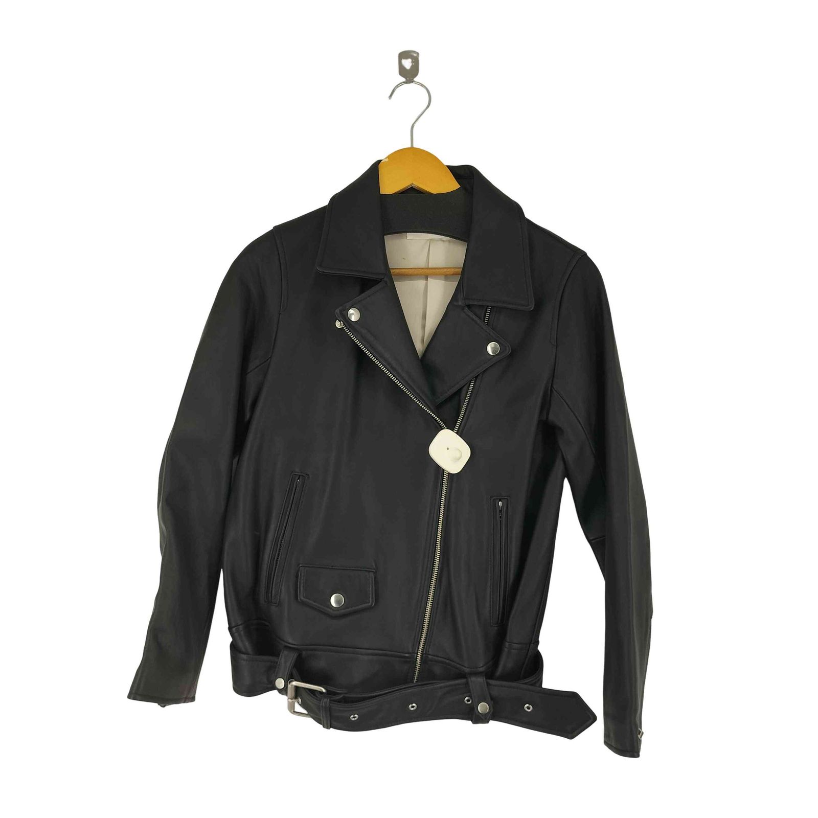 DIESEL（ディーゼル）の「メンズ レザージャケット ロゴ