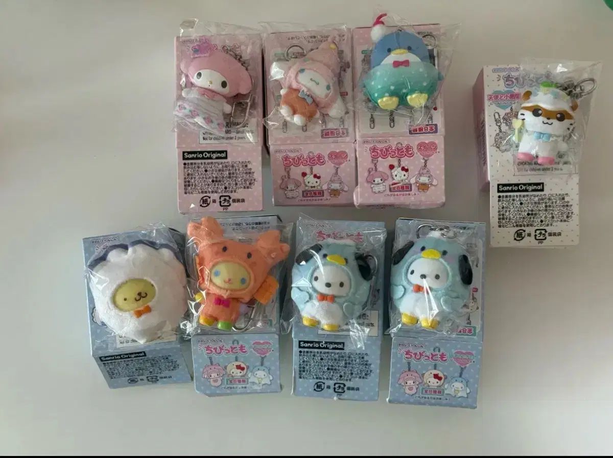 Sanrio サンリオ チビトモ 海洋の デザート エンジェルデビル まとめ売り
