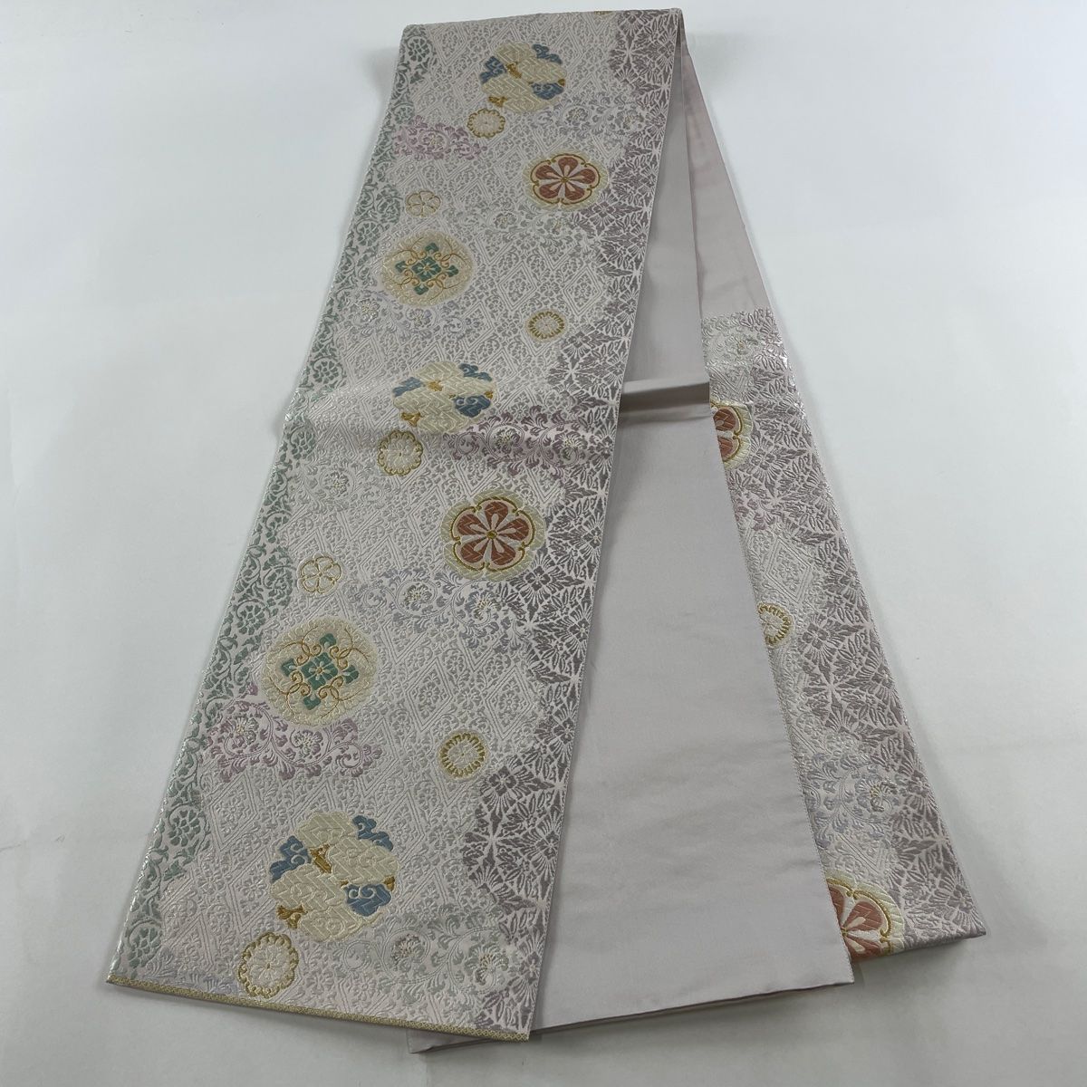 袋帯 名品 六通 正絹 【中古】 