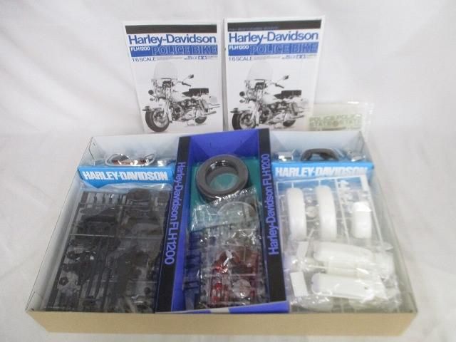 ハーレーダビッドソン FLH1200 ポリスタイプ プラモデル タミヤ 遺品