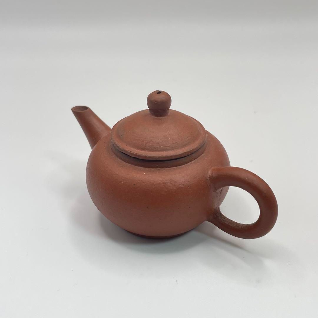 【未使用】煎茶道具 中國宜興 中国宜興 朱泥急須 茶釜 茶道具 唐物 ミニチュア 未使用】煎茶道具 中國宜興 中国宜興 朱泥急須 茶釜 茶道具 唐物