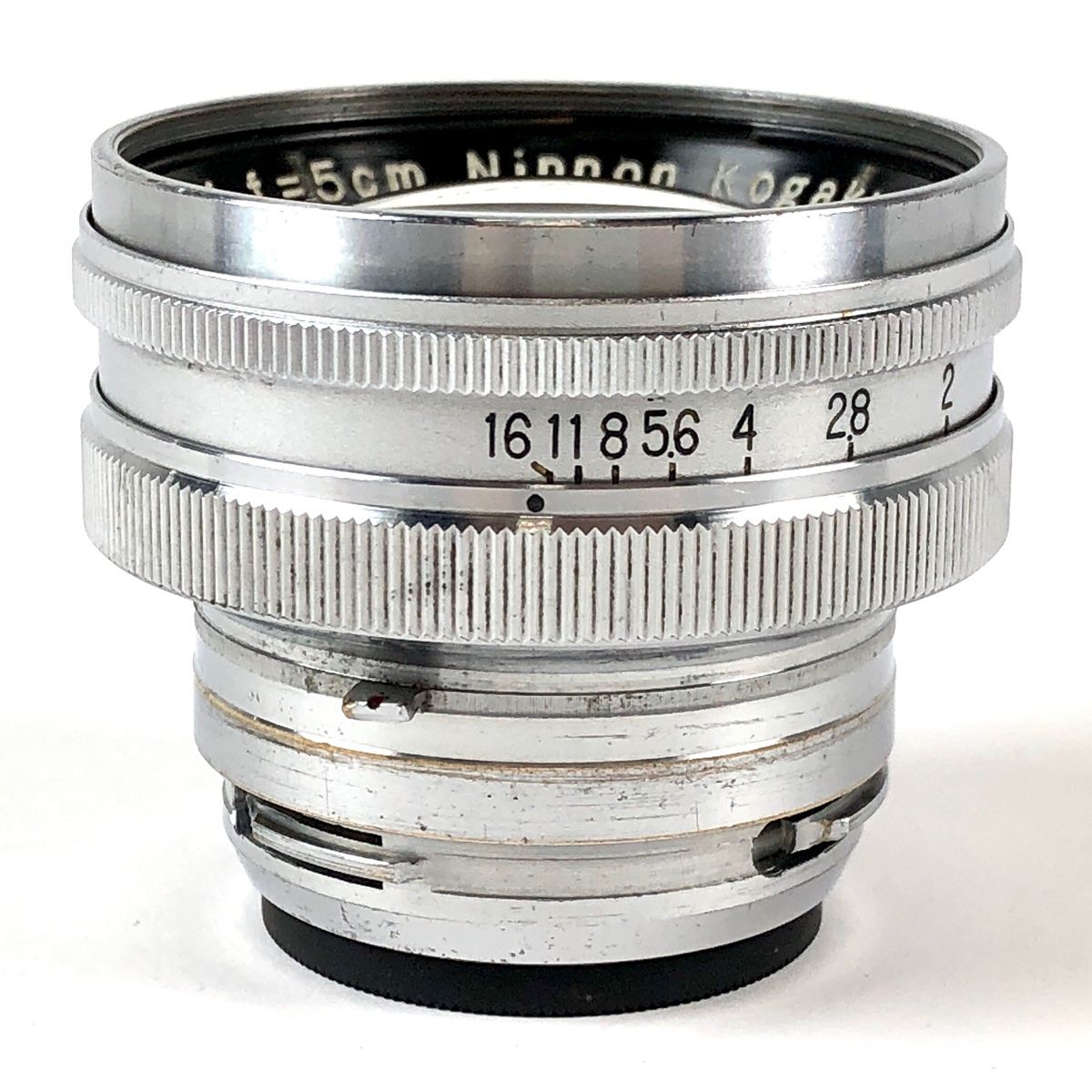 ニコン Nikon NIKKOR-S .C 50mm F1.4 5cm シルバー Sマウント レンジファインダーカメラ用レンズ