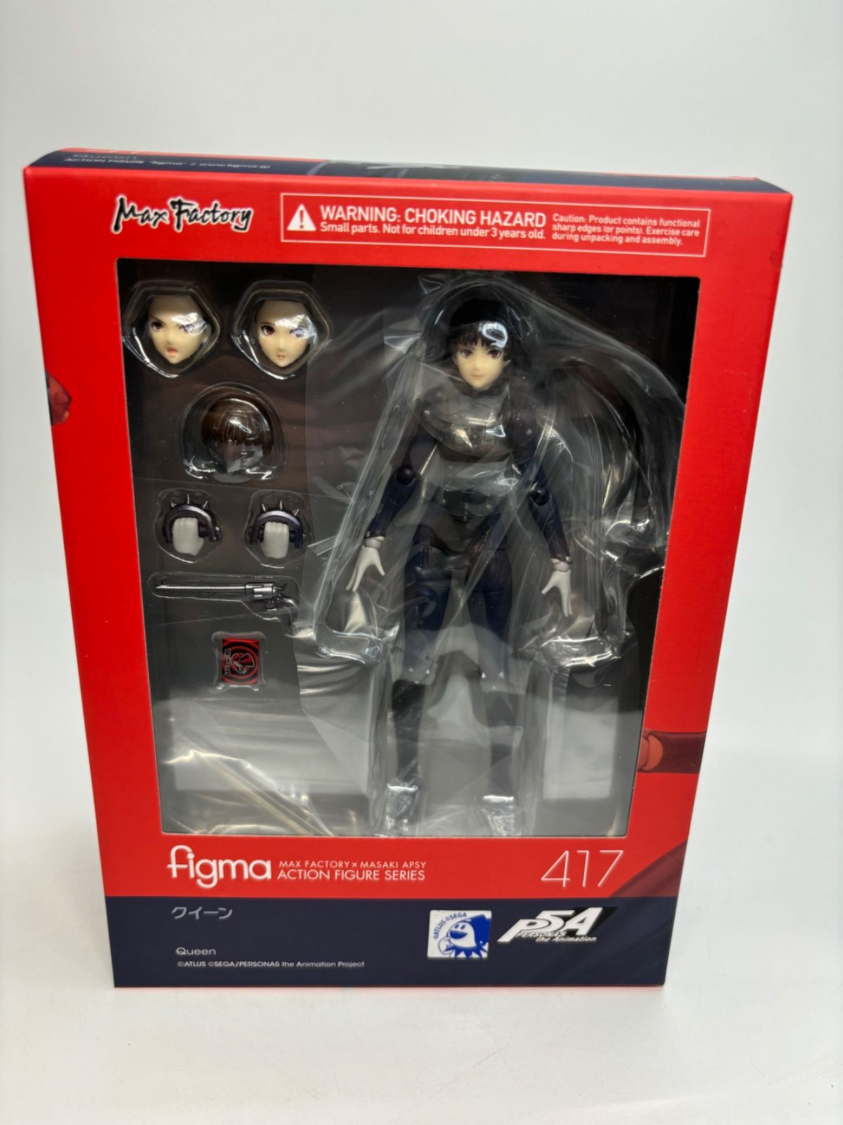 クイーン figma ペルソナ5 新島真 フィギュア クイーン figma ペルソナ5 新島真 フィギュア