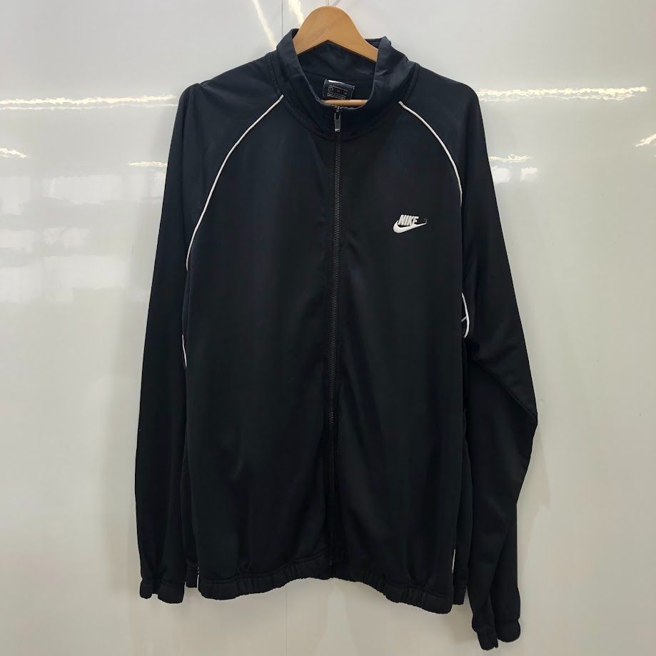 Nike フルジップジャージジャケット XL NIKE ナイキ トラックジャケット ジャージ XLサイズ ネイビー