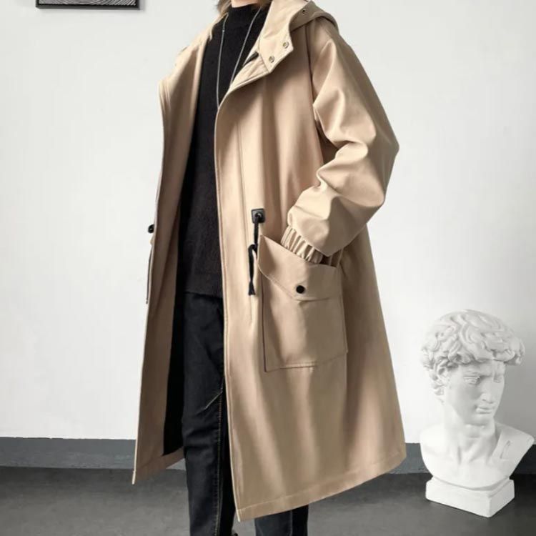 モッズコート メンズ ミリタリー 冬服冬服 ロングコート 防寒 暖かい