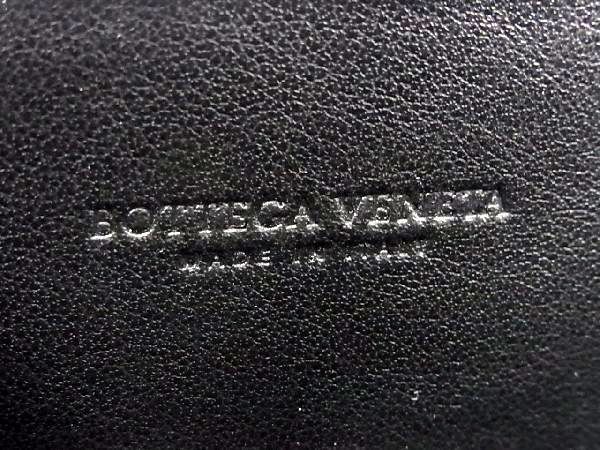 ■美品■ BOTTEGA VENETA ボッテガヴェネタ レザー 2WAY ワンハンドル ハンドバッグ ショルダーバッグ ブラック系 AM9534