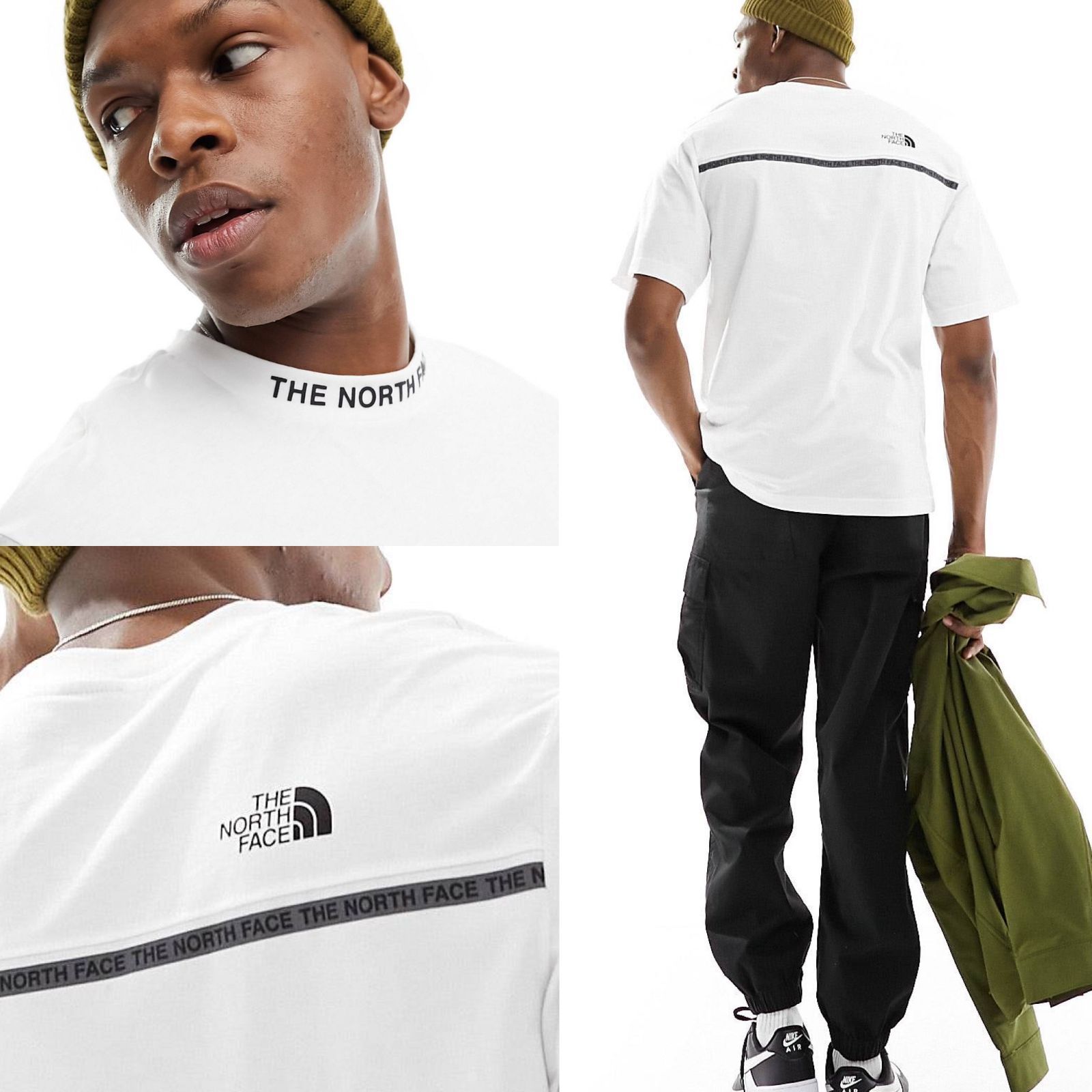 【国内発送】◇The North Face◇ Zumu taped logo Tシャツ 海外限定モデル】The North Face Zumu Taped Logo Tシャツ