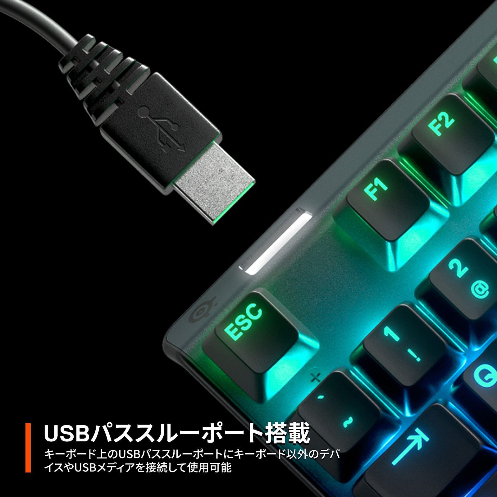 TKL 7 Apex Blue 有機ELディスプレイ搭載 日本語配列 有線