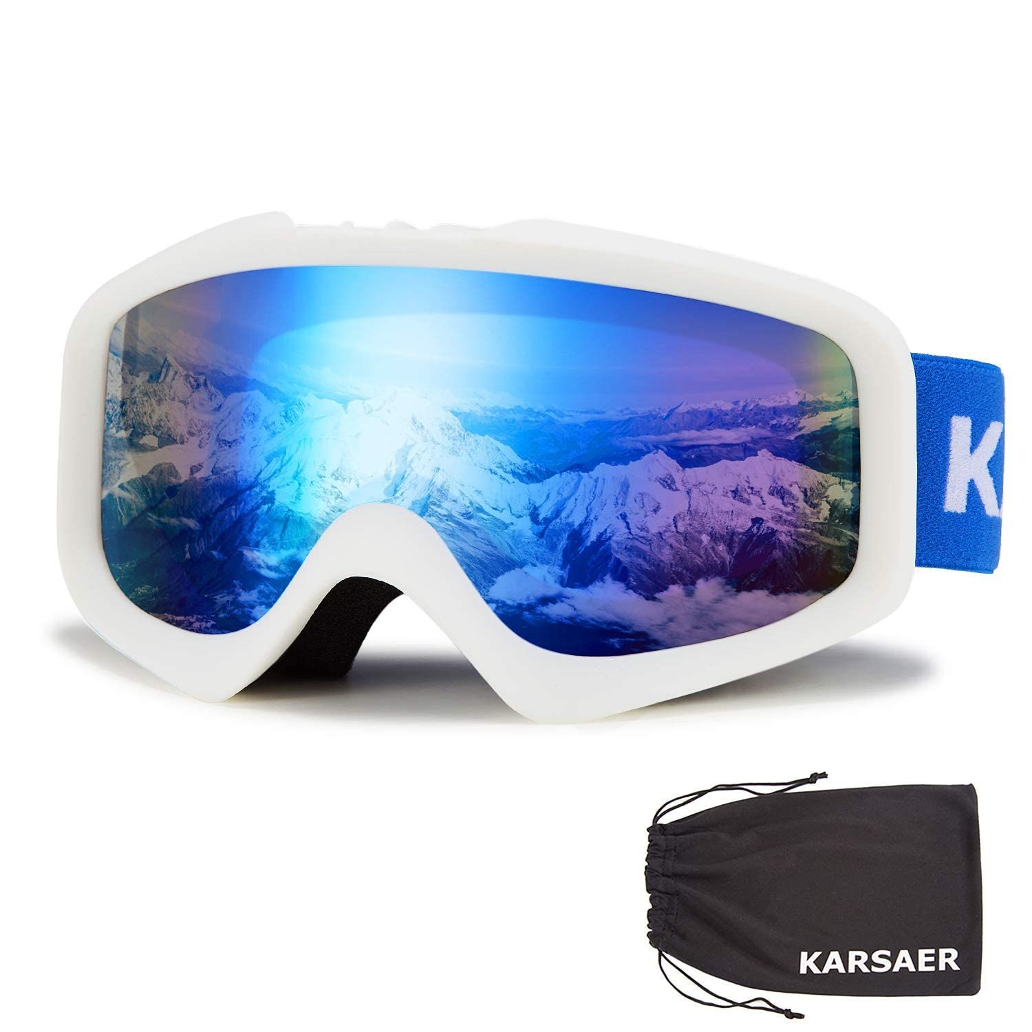 Karsaer] スノーボード スキー ゴーグル レディース 眼鏡対応