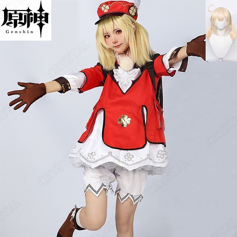 原神　クレー　コスプレ衣装　新品未使用 新品未使用原神（Genshin）クレー Klee コスプレ衣装 ウイッグ