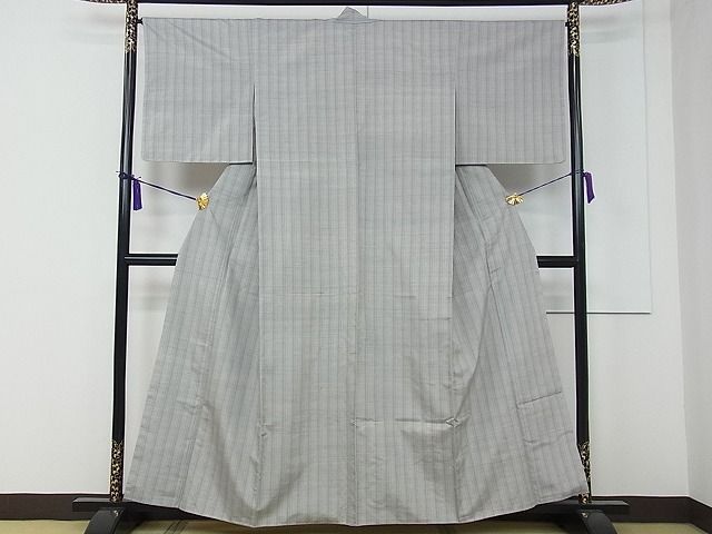 平和屋本店□極上 真綿手引紬 よねざわ新田 春の宵 やまと誂製 証紙