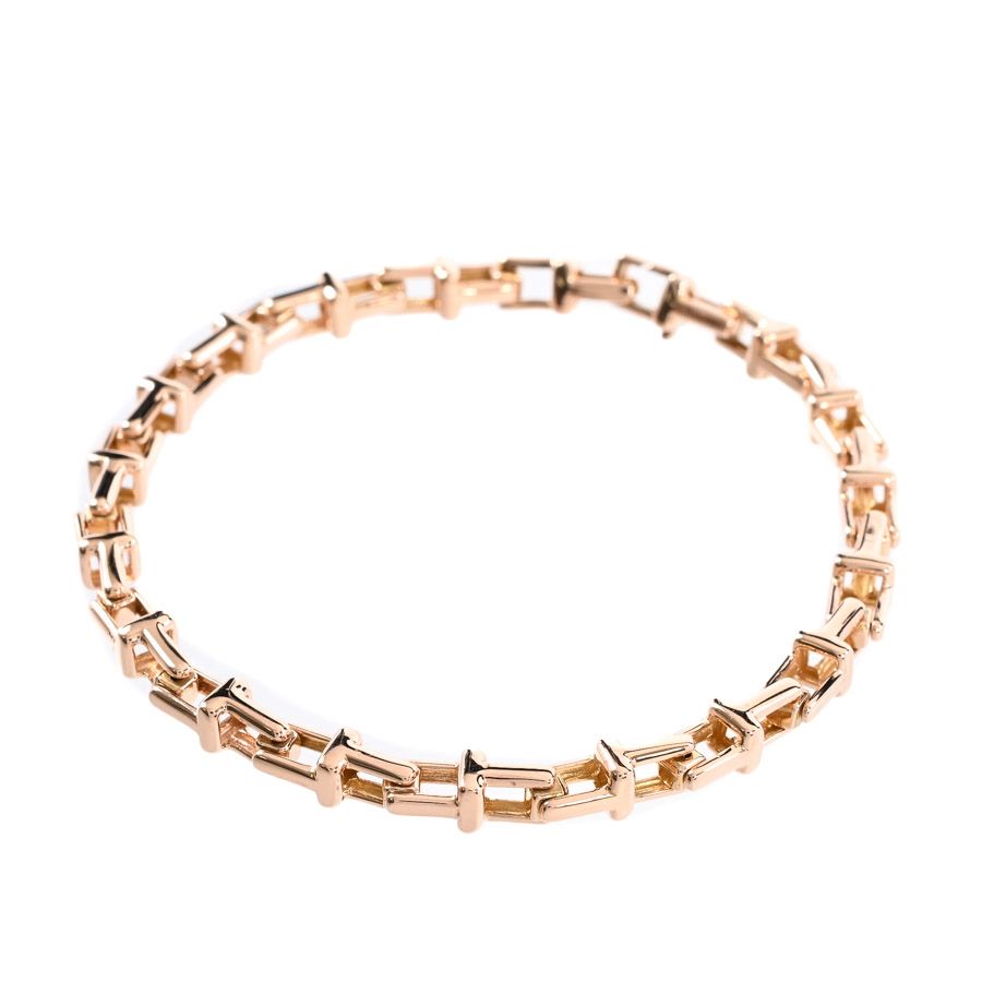 TIFFANY&Co. ティファニー ブレスレット Tナローチェーン - メルカリ
